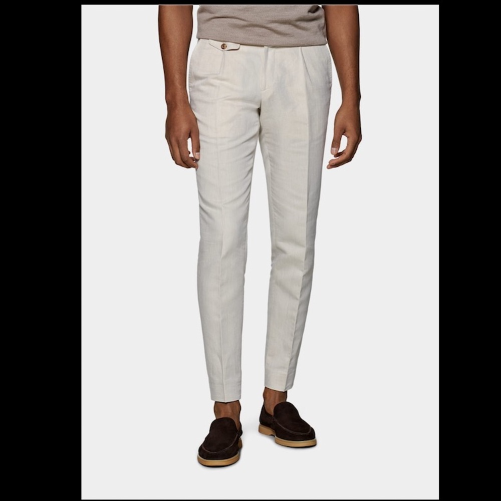 Suitsupply Brentwood linen pants